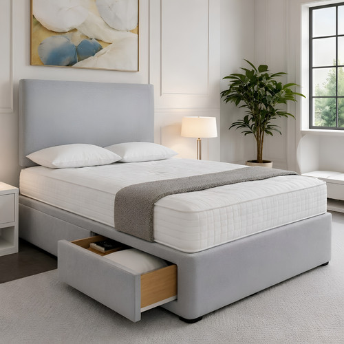 Reinforced divan bed set - bed,