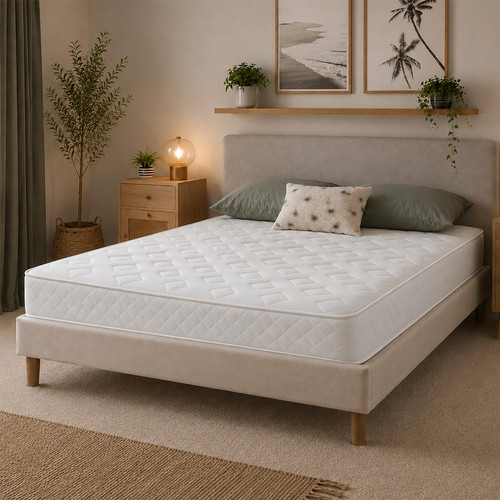 Hybrid mattress memory - 7", foam