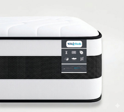 Click beds white hybrid - 1,