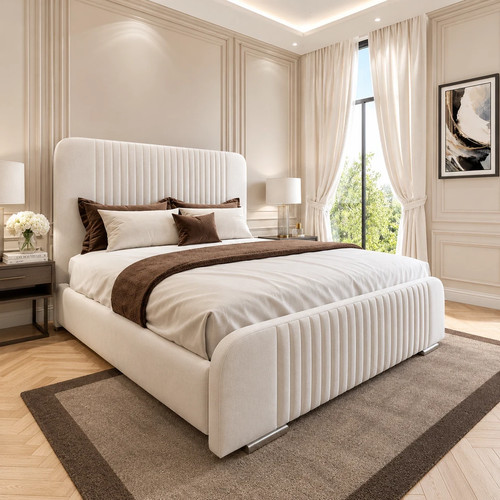 Linestyle bed frame plush - bed,