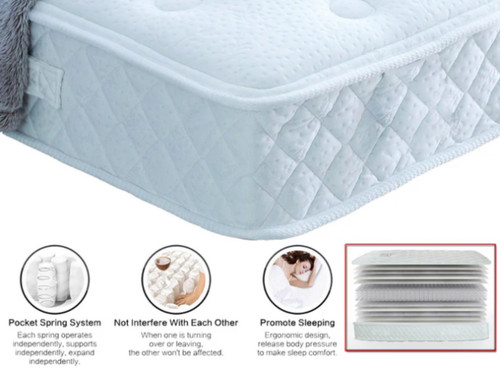 Adjusta pocket spring mattress - spring,
