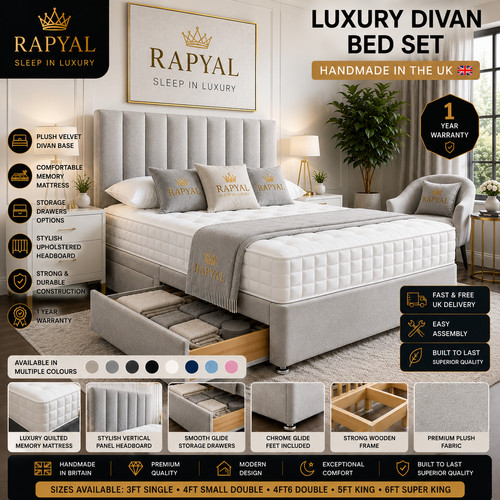 Reinforced divan bed - divan,