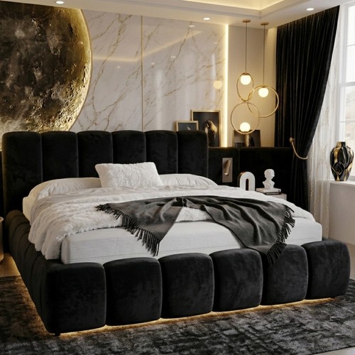 Bubble padded luxury bed - luxury, frame