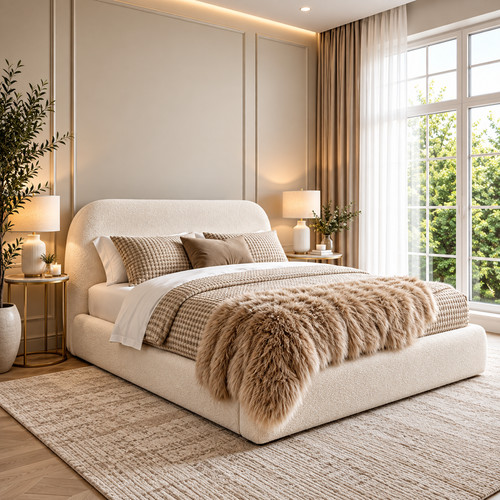 Luxury boucle fabric - luxury,