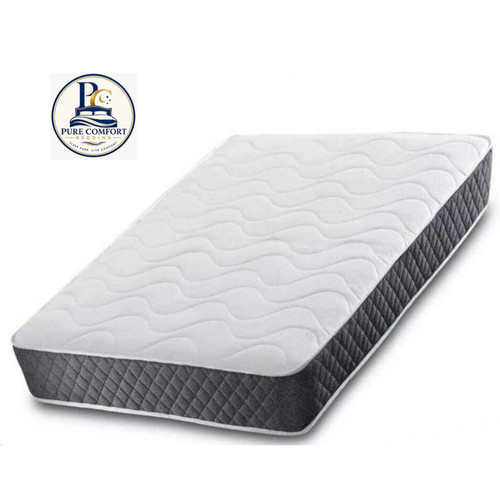 Memory foam quilted sprung - memory,