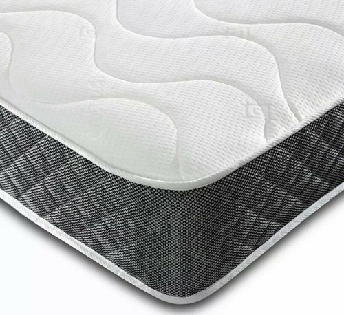New white foam micro quilted - white,